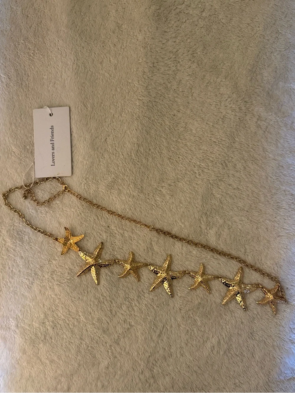 NWT Revolve Gabriella Belt in Gold